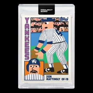 Topps Project 2020 Don Mattingly by Keith Shore